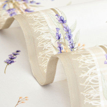 Набор полотенец из 2-х шт " ДУША ПРОВАНСА" , 40х60см, 100% хлопок, твил, белый LEFARD 850-735-65-6