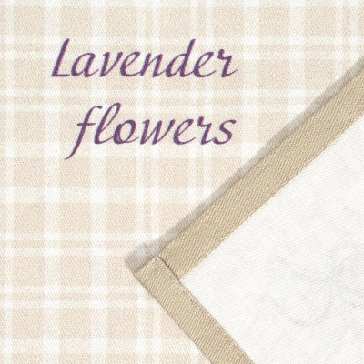 Набор салфеток из 2-х шт " ДУША ПРОВАНСА" , 40х40см, 100% хлопок, бежевый, твил, LEFARD 850-735-8-2