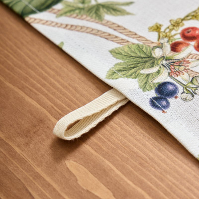 Набор полотенец из 2-х шт " FRUIT BASKET" , 40х60см 100% хлопок, белый, твил LEFARD 850-741-63-1