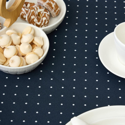 Скатерть "FAMILY FARM" 110х140см ,синий, 100% хлопок,твил пропитка LEFARD 850-742-20-10