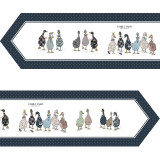 Дорожка на стол "FAMILY FARM", 45х215см, синий 100% хлопок,твил LEFARD 850-742-32