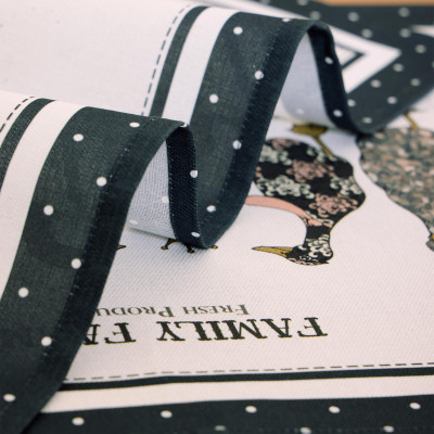 Набор полотенец "FAMILY FARM",синий ,40х70см твил,100% хлопок, LEFARD 850-742-62-3