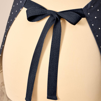 Фартук " FAMILY FARM" , 85х70см 100% хлопок, синий, кайма, твил, пропитка LEFARD 850-742-73-7