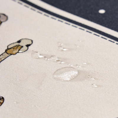 Фартук " FAMILY FARM" , 85х70см 100% хлопок, синий, кайма, твил, пропитка LEFARD 850-742-73-8