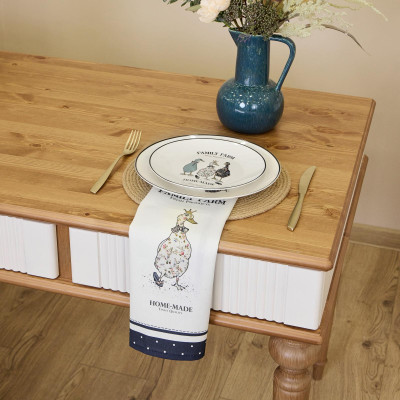 Набор салфеток из 2-х шт "FAMILY FARM" ,40х40см,синий,100% хлопок,твил LEFARD 850-742-83-9