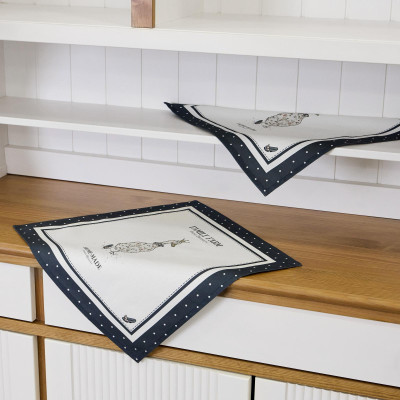 Набор салфеток из 2-х шт "FAMILY FARM" ,40х40см,синий,100% хлопок,твил LEFARD 850-742-83-8