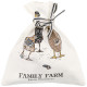 Мешочек подарочный " FAMILY FARM" 25х23см, 100% хлопок, белый, твил, пропитка LEFARD 850-742-9