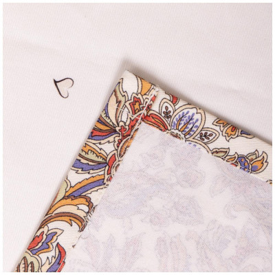 Скатерть " ПАРИЖСКИЕ КОТЫ" 140х180см ,белый ,100% хлопок ,твил с пропиткой LEFARD 850-746-2-2