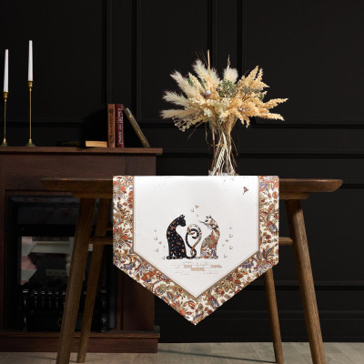 Дорожка на стол "ПАРИЖСКИЕ КОТЫ", 45х215см, 100% хлопок,твил LEFARD 850-746-32-7