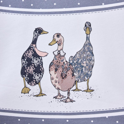 Скатерть круглая "FAMILY FARM" 190 см , 100% хлопок,твил, пропитка, графит LEFARD 850-747-22-8