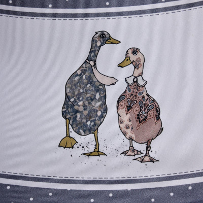 Скатерть круглая "FAMILY FARM" 150 см ,100% хлопок, графит,твил, пропитка LEFARD 850-747-23-9