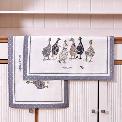 Набор полотенец из 2-хшт "FAMILY FARM",40х60см, 100% хлопок,графит LEFARD 850-747-62-7