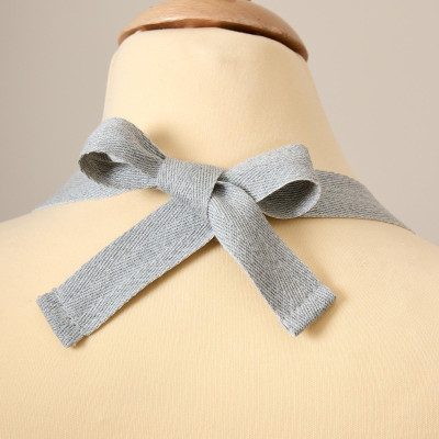 Фартук " FAMILY FARM" , 60х70см 100% хлопок, графит, кайма, твил, пропитка LEFARD 850-747-7-2