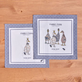 Набор салфеток из 2-х шт "FAMILY FARM" 40х40см, твил, графит LEFARD 850-747-8