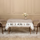 Скатерть "FAMILY FARM" 160х220см , 100% хлопок, клетка , твил, пропитка LEFARD 850-748-21