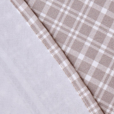 Скатерть "FAMILY FARM" круглая 190 см , 100% хлопок, клетка , твил, пропитка LEFARD 850-748-22-1