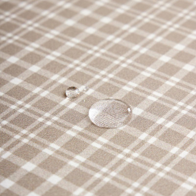 Скатерть круглая "FAMILY FARM" 150 см ,100% хлопок, клетка,твил, пропитка LEFARD 850-748-23-2