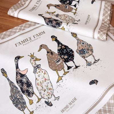 Набор полотенец из 2-хшт "FAMILY FARM",40х60см, 100% хлопок, клетка,твил LEFARD 850-748-61-7