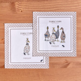 Набор салфеток из 2-х шт "FAMILY FARM" 40х40см, твил, клетка LEFARD 850-748-8