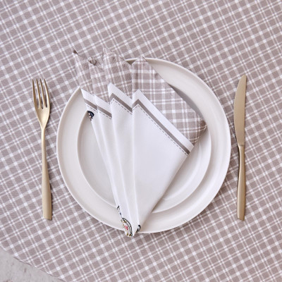 Набор салфеток из 2-х шт "FAMILY FARM" 40х40см, твил, клетка LEFARD 850-748-8-1