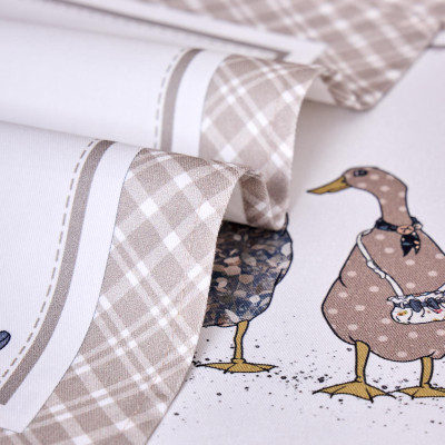 Набор салфеток из 2-х шт "FAMILY FARM" 40х40см, твил, клетка LEFARD 850-748-8-4