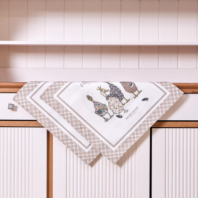 Набор салфеток из 2-х шт "FAMILY FARM" 40х40см, твил, клетка LEFARD 850-748-8-5