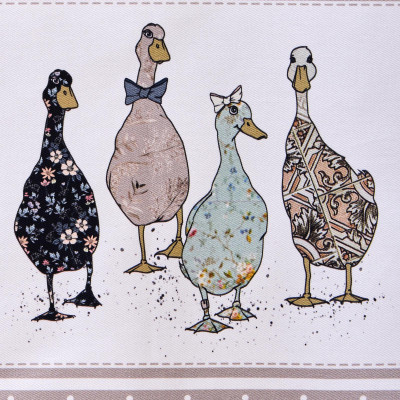 Скатерть "FAMILY FARM" 140х180см ,100% хлопок, капучино , твил, пропитка LEFARD 850-749-2-11