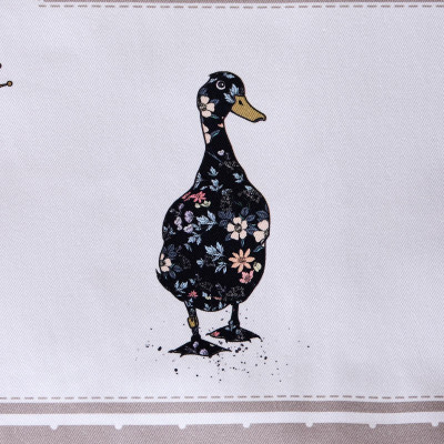 Скатерть "FAMILY FARM" 140х180см ,100% хлопок, капучино , твил, пропитка LEFARD 850-749-2-12