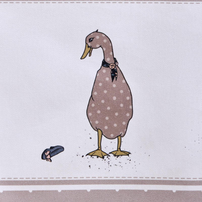 Скатерть "FAMILY FARM" 140х180см ,100% хлопок, капучино , твил, пропитка LEFARD 850-749-2-8