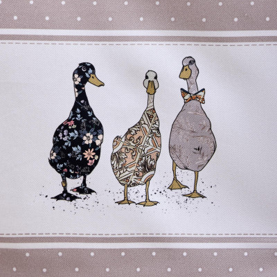 Скатерть "FAMILY FARM" 160х220см , 100% хлопок, капучино, твил, пропитка LEFARD 850-749-21-15