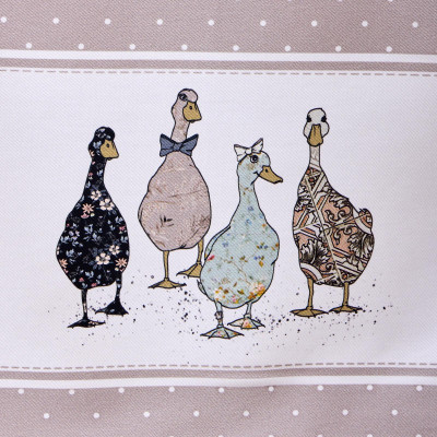 Скатерть "FAMILY FARM" 160х220см , 100% хлопок, капучино, твил, пропитка LEFARD 850-749-21-17