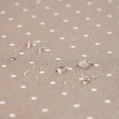 Скатерть круглая"family farm" 150 см ,100% хлопок,капучино ,твил, пропитка LEFARD 850-749-23-2