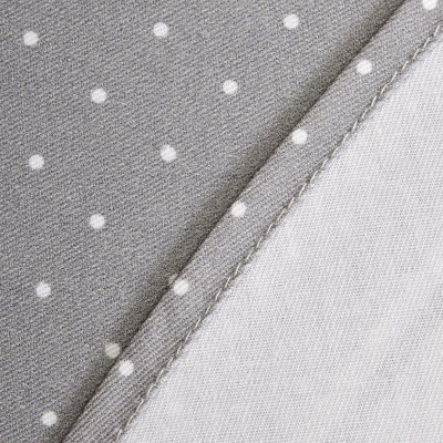 Скатерть круглая "FAMILY FARM" 150 см ,100% хлопок,серый ,твил, пропитка LEFARD 850-750-23-1