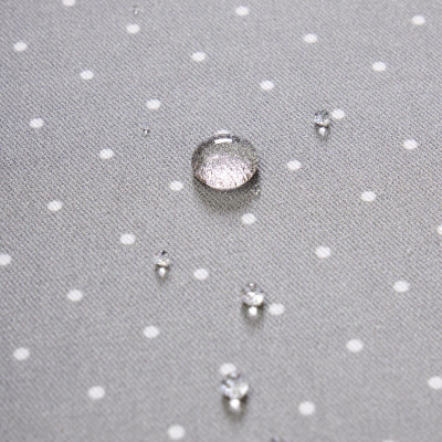 Скатерть круглая "FAMILY FARM" 150 см ,100% хлопок,серый ,твил, пропитка LEFARD 850-750-23-2