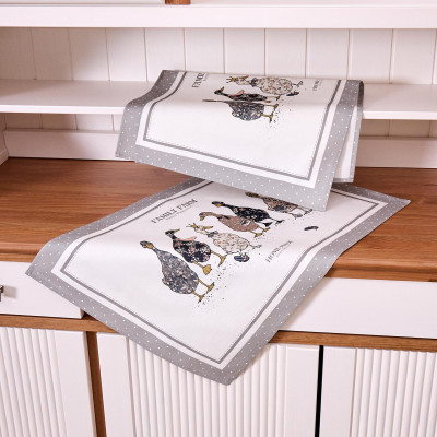 Набор полотенец из 2х шт "FAMILY FARM",40х60см, 100% хлопок, серый LEFARD 850-750-61-1