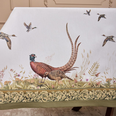 Скатерть "ОХОТА" 160х220см ,100% хлопок, твил, пропитка LEFARD 850-751-21-18