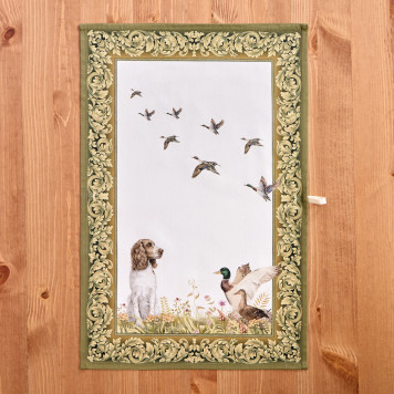 Набор полотенец из 2х шт " ОХОТА" ,40х60см, 100% хлопок, собака LEFARD 850-751-6-3