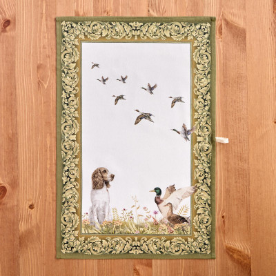 Набор полотенец из 2х шт " ОХОТА" ,40х60см, 100% хлопок, собака LEFARD 850-751-6-3