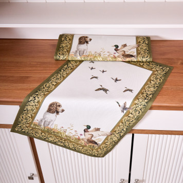 Набор полотенец из 2х шт " ОХОТА" ,40х60см, 100% хлопок, собака LEFARD 850-751-6-8