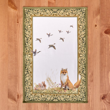 Набор полотенец из 2хшт " ОХОТА" ,40х60см, 100% хлопок, лиса LEFARD 850-751-61-5