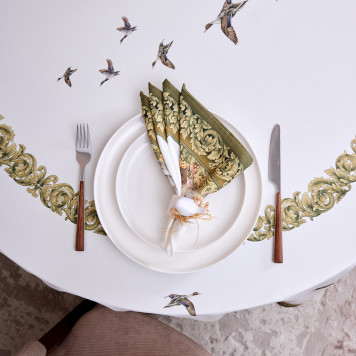 Набор салфеток из 2-х шт "ОХОТА" 40х40см, твил,100% хлопок, собака LEFARD 850-751-8-11