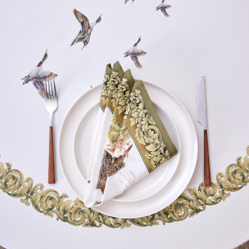 Набор салфеток из 2-х шт "ОХОТА" 40х40см, твил,100% хлопок, собака LEFARD 850-751-8-1