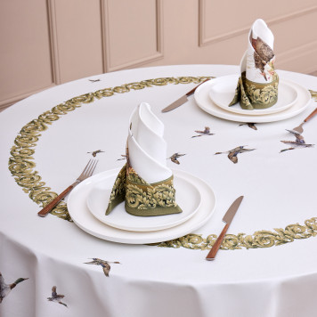 Набор салфеток из 2-х шт "ОХОТА" 40х40см, твил,100% хлопок, собака LEFARD 850-751-8-3