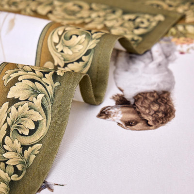 Набор салфеток из 2-х шт "ОХОТА" 40х40см, твил,100% хлопок, собака LEFARD 850-751-8-4