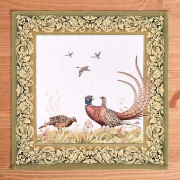 Набор салфеток из 2-х шт "ОХОТА" 40х40см, твил,100% хлопок, собака LEFARD 850-751-8-5