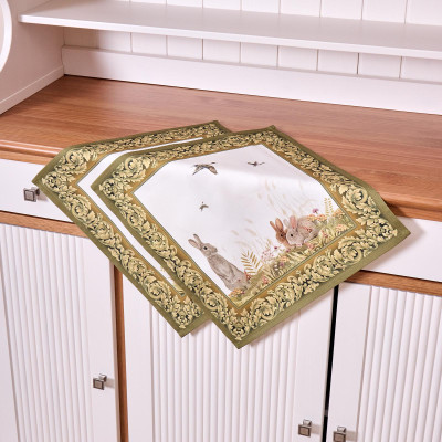 Набор салфеток из 2-х шт "ОХОТА" 40х40см, твил, 100% хлопок, лиса LEFARD 850-751-81-9