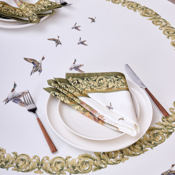 Набор салфеток из 2-х шт "ОХОТА" 40х40см, твил, 100% хлопок, лиса LEFARD 850-751-81-12