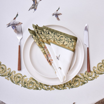 Набор салфеток из 2-х шт "ОХОТА" 40х40см, твил, 100% хлопок, лиса LEFARD 850-751-81-1