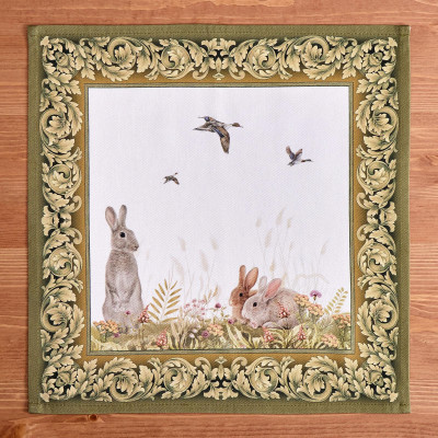 Набор салфеток из 2-х шт "ОХОТА" 40х40см, твил, 100% хлопок, лиса LEFARD 850-751-81-5