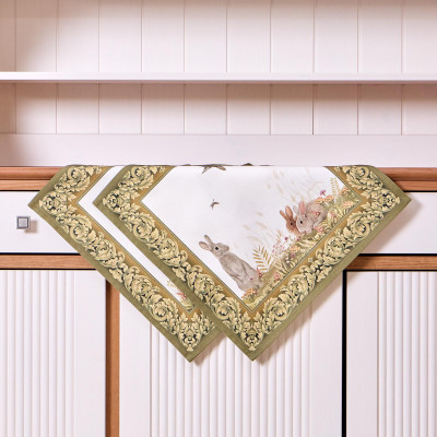 Набор салфеток из 2-х шт "ОХОТА" 40х40см, твил, 100% хлопок, лиса LEFARD 850-751-81-8